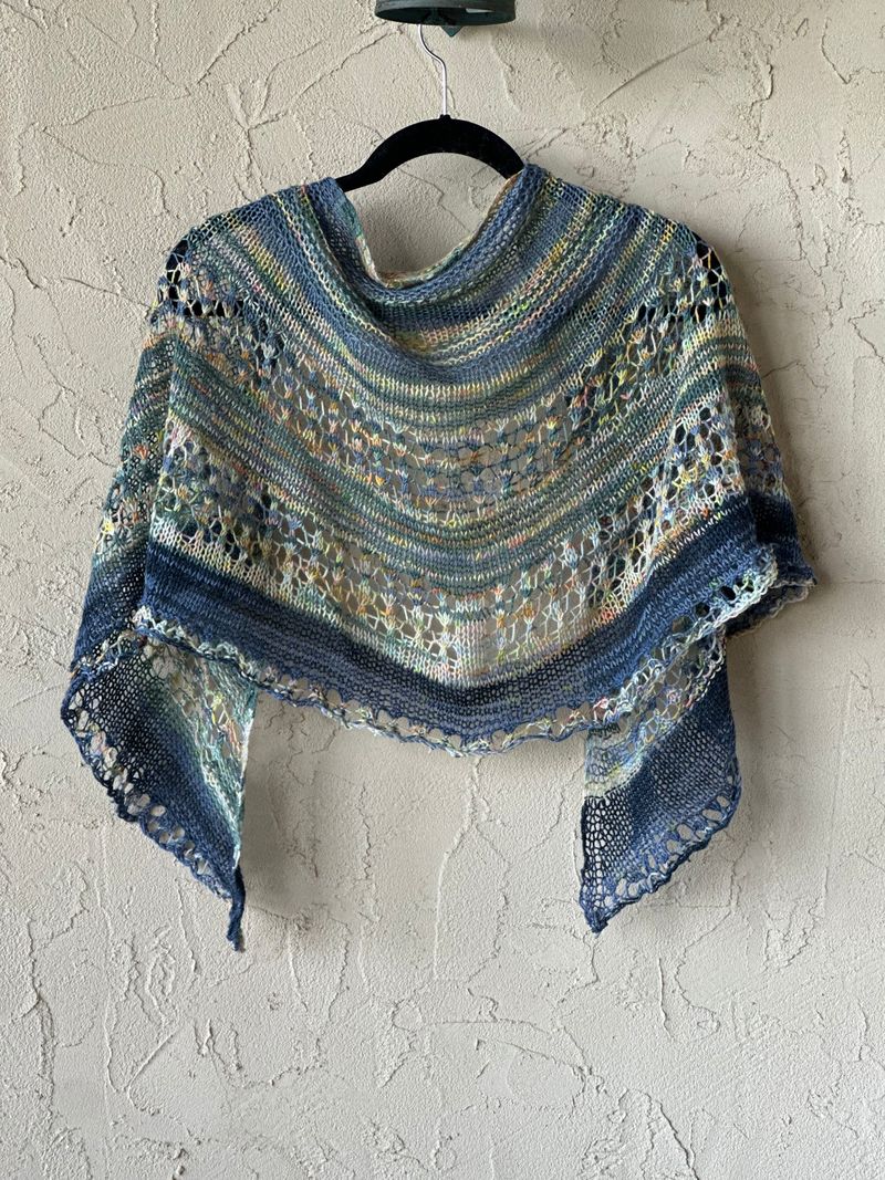 Rainbow  Clouds - Artyarns July Inspiration Club Color