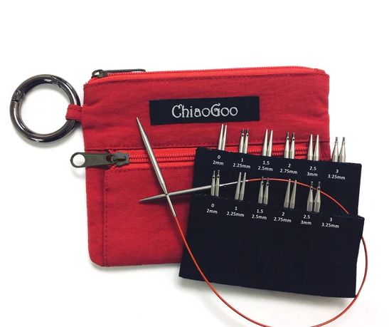 CHIAOgOO TWIST  SHORTIES SET RED