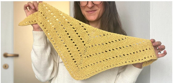 The Italian Bandana with DELISH MINI SKEINS